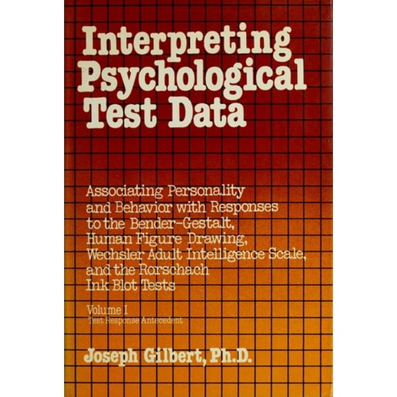 Pre-Owned Interpreting Psychological Test Data : The Response Antecedent (Hardcover) 9780442253134