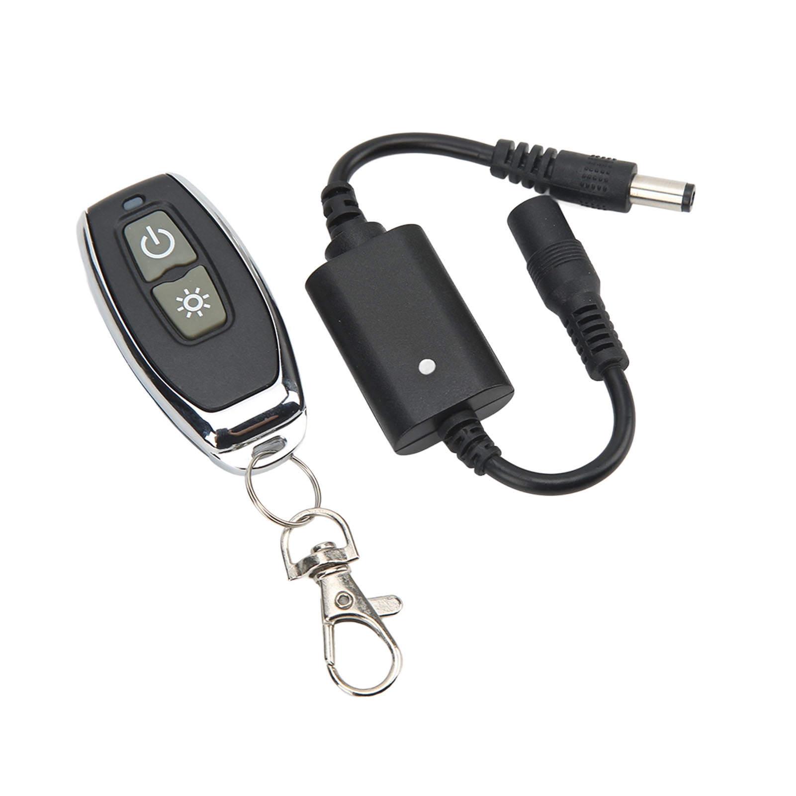 Interruptor de control remoto DC3.5V-12V, interruptor de toma de corriente elctrica de control remoto inalmbrico Interruptor remoto inalmbrico de plstico