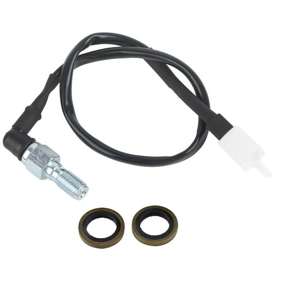 Interruptor de freno hidráulico, interruptor de luz trasera de presión de freno hidráulico universal para motocicleta Perno hueco(M10*1.25MM)