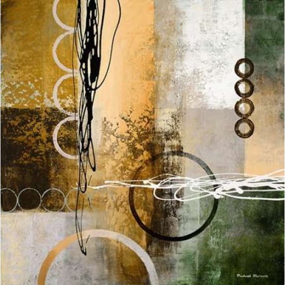 Intersect I Poster Print by Michael Marcon (12 x 12)