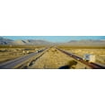 thumbnail image 1 of Interstate 15, Near Las Vegas, After Winter Storm, Nevada Poster Print (36 x 12), 1 of 1