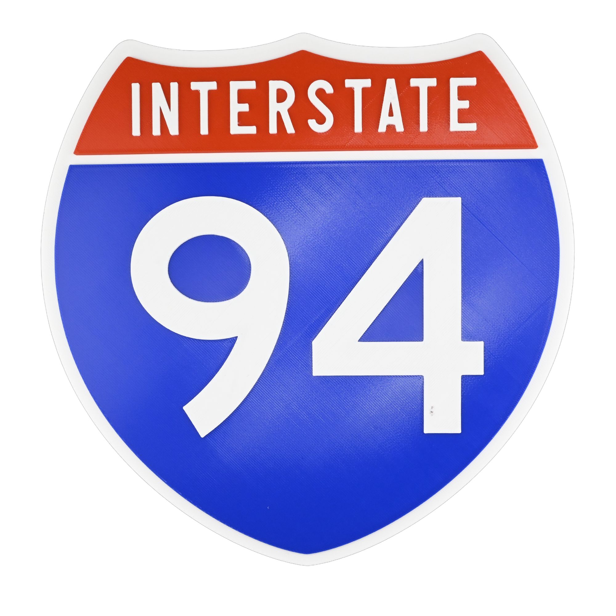 Interstate 94 Road Sign Replica, number Personalized Travel Decor, 8.5 ...