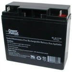 Interstate Batteries 12V 18Ah Battery (Nut & Bolt Terminal) SLA AGM VRLA Rechargeable Replacement for Solar Power, Generators, Medical Devices, Fences (SLA1116)