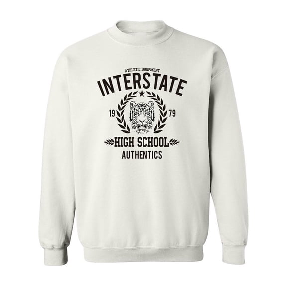 Interstate Athletic Team Vintage Sweatshirt Men -Image by Shutterstock, Male 4X-Large