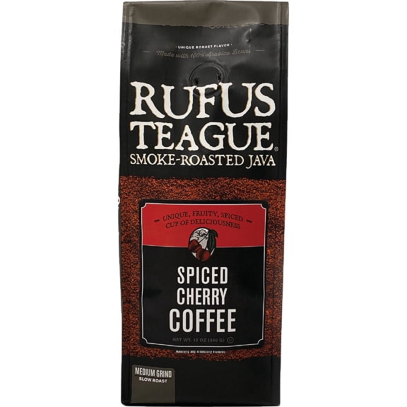 Interstate Bait Rufus Teague 12 Oz. Smoke Roasted Coffee - Pack of 2