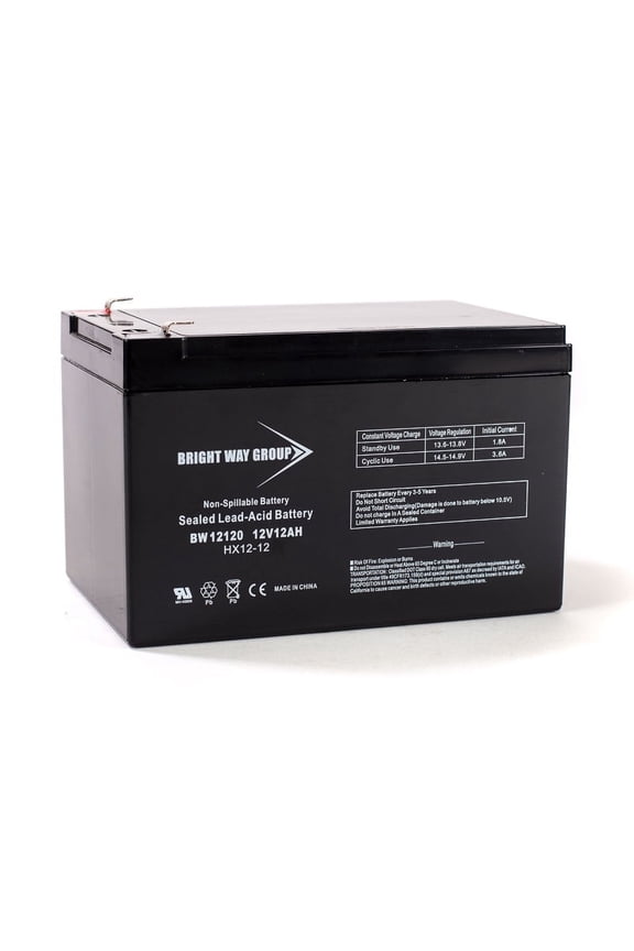 Interstate Batteries PC12100 Replacement Battery by Bright Way