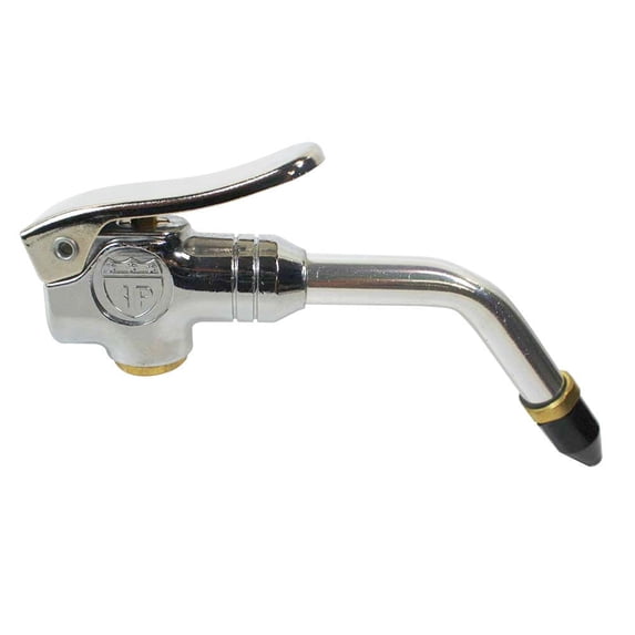 Interstate Pneumatics B502 Heavy Duty Blow Gun - Angled Barrel and Rubber Tip