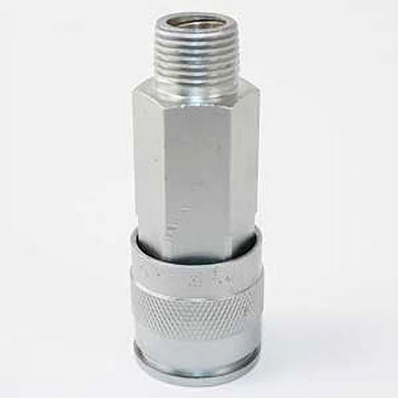 Interstate Pneumatics CG661 3/8" Universal Steel Coupler x 3/8" Male NPT