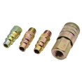 thumbnail image 1 of Interstate Pneumatics CH466-D 4-Piece Steel Coupler/Plug Kit, 1 of 4