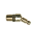 thumbnail image 1 of Interstate Pneumatics CPAS461 1/4 Inch Automotive Steel Swivel Coupler Plug Reducer x 3/8 Inch Male NPT, 1 of 1
