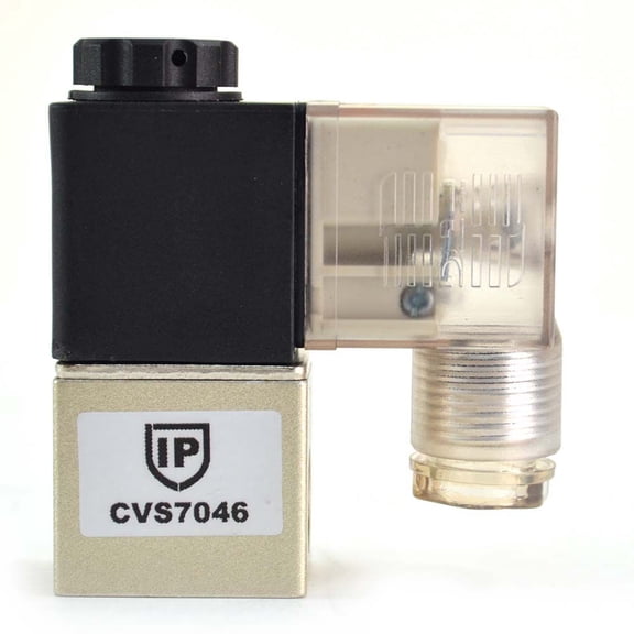 Interstate Pneumatics CVS7046 2-Way 2 Position 110V Electric / Pneumatic Solenoid Valve - 1/4" NPT