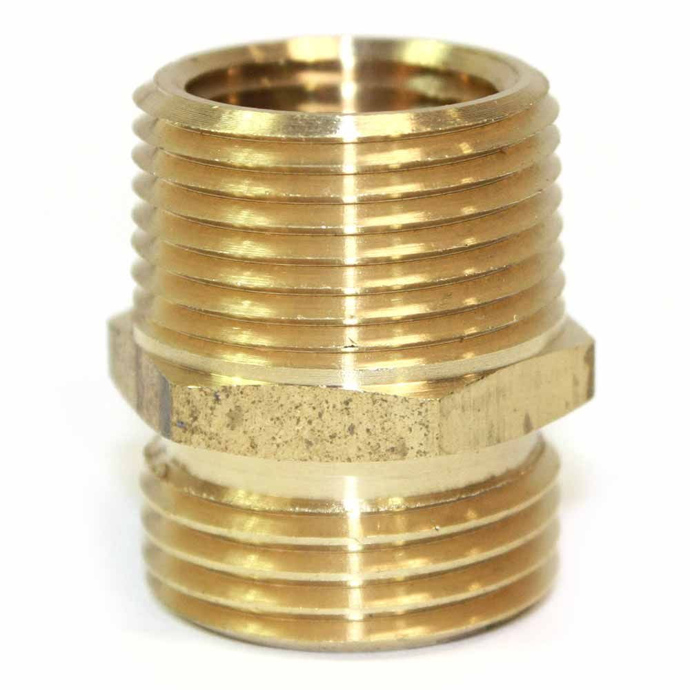 SLFR-3/4u201d GHT Male x 3/4u201d NPT Male Connector With 1/2 NPT