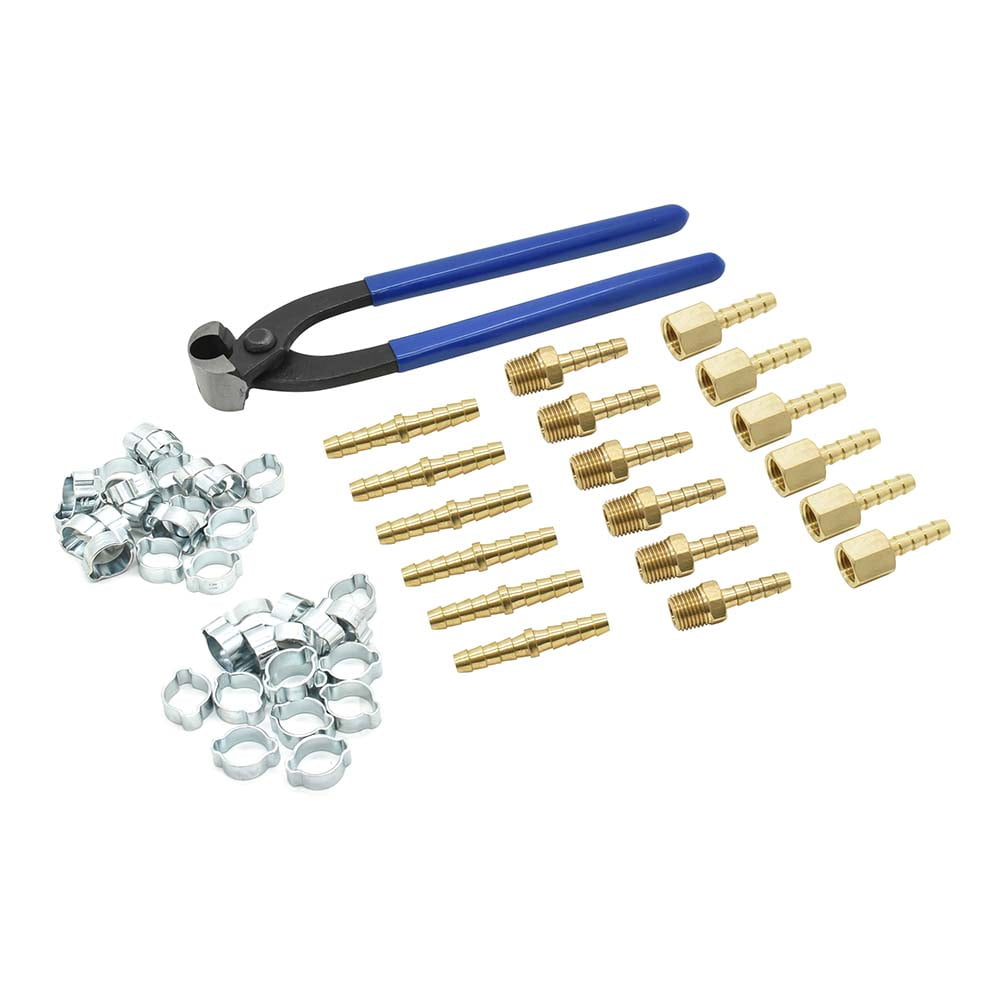 Air Hose Barb Crimping Crimper Repair Tool Kit