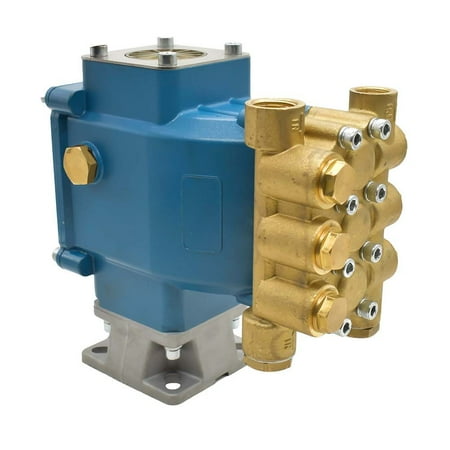 Interstate Pneumatics PW5309 3/4 Inch Horizontal Shaft Pressure Washer Triplex Pump - 3000 PSI 2.7 GPM 3400 RPM