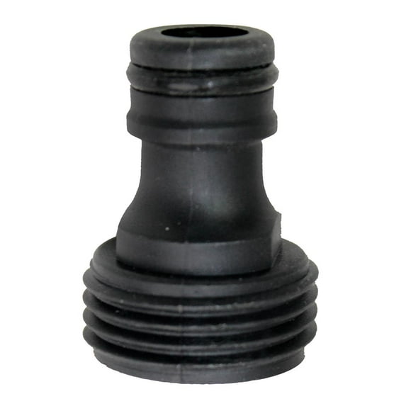 Interstate Pneumatics PW7139 Black Plastic 3/4-11.5 (GHT) Male Garden Hose Plug