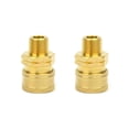 thumbnail image 1 of Interstate Pneumatics PW7141-2PK Pressure Washer 3/8" MNPT Brass Coupler 2700 PSI - 2/PK, 1 of 1