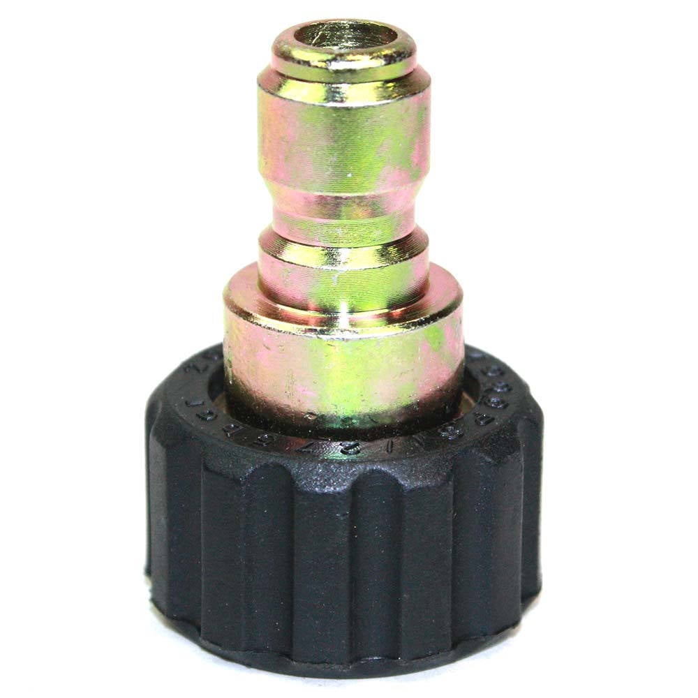 Interstate Pneumatics PW7156 3/8 Inch Steel Plug x M22 Female Threads ...