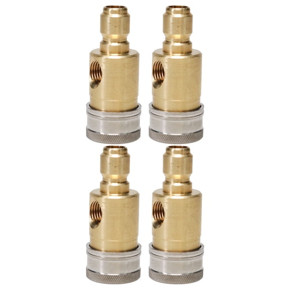 Interstate Pneumatics PW7163 3/8" Pressure Washer Stainless Collar (4-Pack)