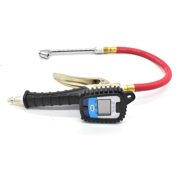 Interstate Pneumatics TF8137 Digital Air Tire Inflator TF8000 with Dual Foot 6 Inch Truck Chuck T37