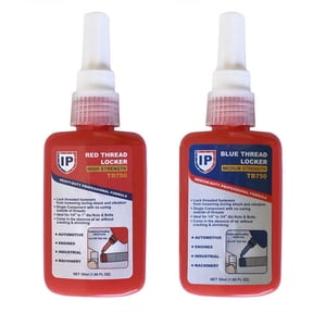 Interstate Pneumatics TRB750K 2 in 1 Thread Locker Kit includes High/Medium Strength 50ml each bottle