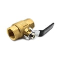 thumbnail image 1 of Interstate Pneumatics VB12 Brass Ball Valve 3/4" x 3/4" NPT Female, WP 600 PSI, 1 of 5