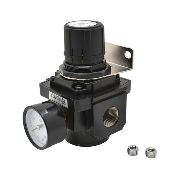 Interstate Pneumatics W1185T 3/4 Inch Heavy Duty With T Handle Regulator