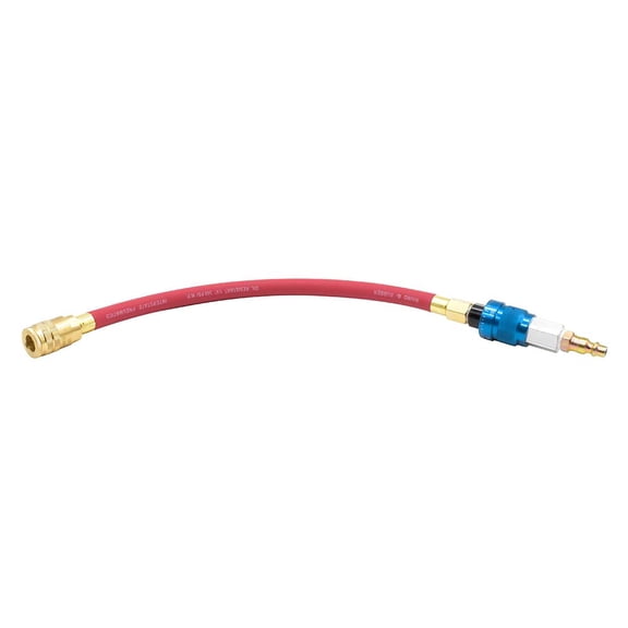 Interstate Pneumatics WR1000A-QC 1/4 Inch Industrial Quick Connect 72-115 Adjustable PSI Regulator Whip