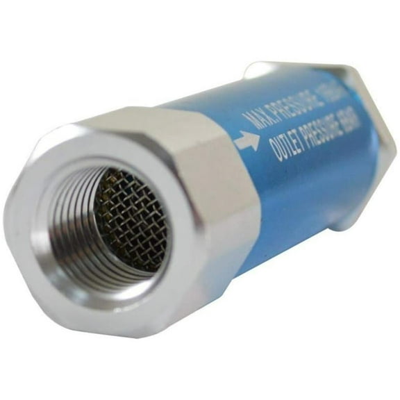 Interstate Pneumatics WR1110 1/4" In-Line 90 PSI Air Regulator