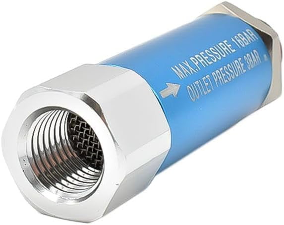 Interstate Pneumatics WR1110 1/4 Inch NPT in-Line 90 PSI Fixed Preset ...