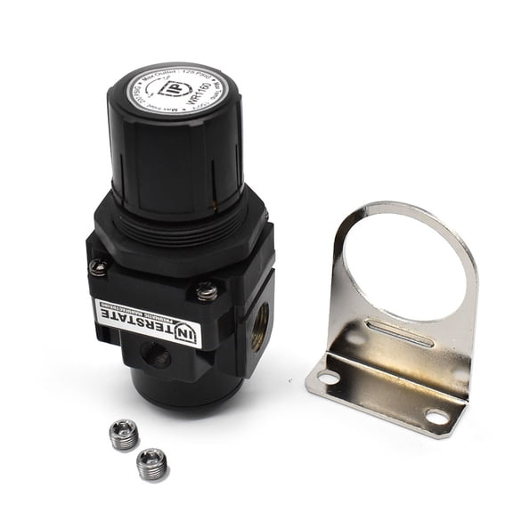 Interstate Pneumatics WR1160 3/8 Inch Standard Regulator Inlet 200 PSI - Outlet 125 PSI