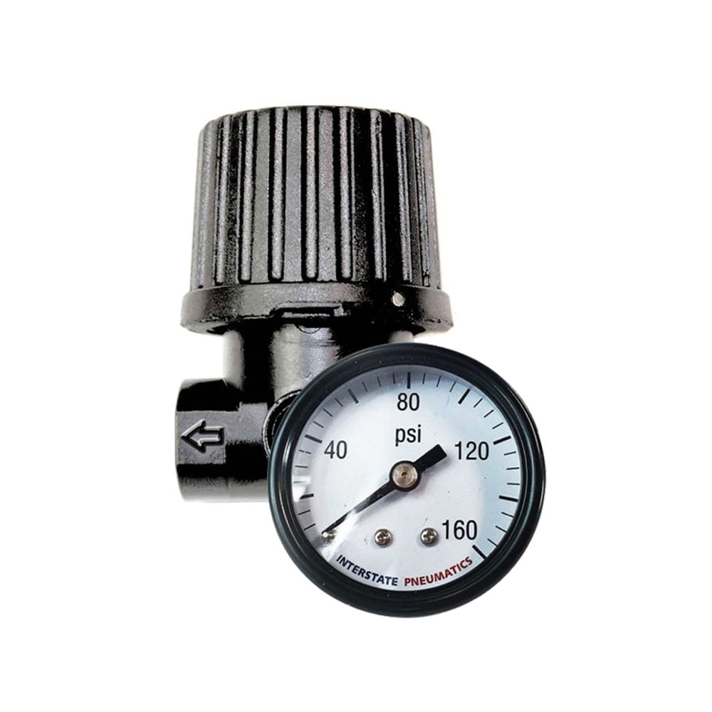 Sharpe Spray Guns® 6720 - 1/2 x 1/4 Metal Bowl Inlet Air Filter/Regulator with Gauge