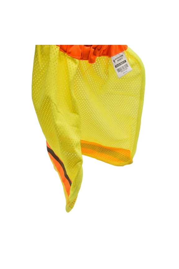 40412 Neck Shield / Shade - High Visibility LIME Color with Reflective Tape