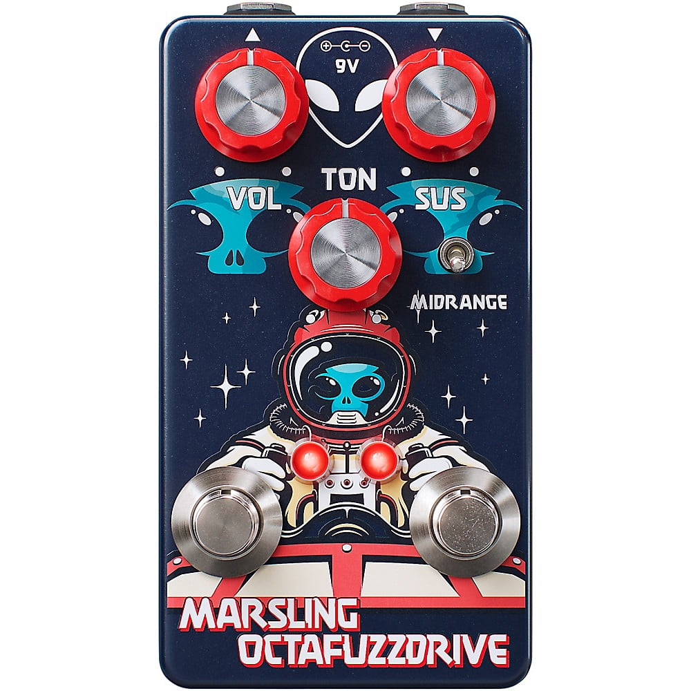 Interstellar Audio Machine Marsling Octafuzzdrive Guitar Effects Pedal