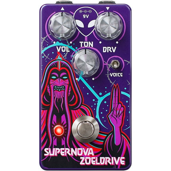 Interstellar Audio Machine Supernova Zoeldrive FX Pedal
