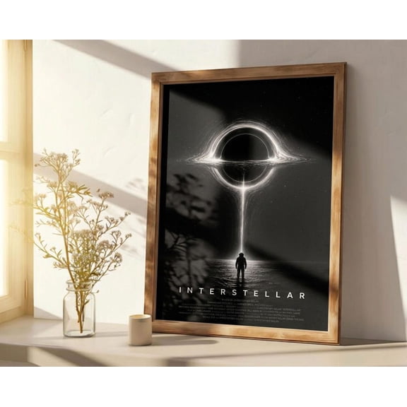 Interstellar Black Hole Poster Unframed Size 24''x36'' GooGate