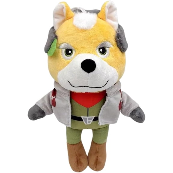 Interstellar Fox Stuffed AnimalPlush Toy with Communication Headset, Soft Stuffed Figure Doll for Kids Adults
