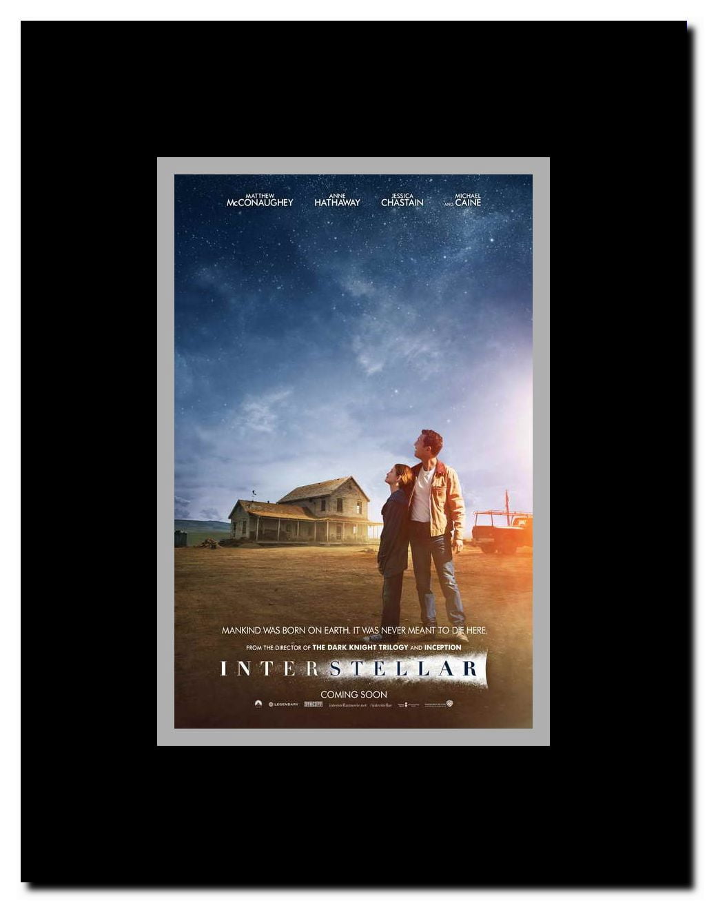 Interstellar Framed Movie Poster