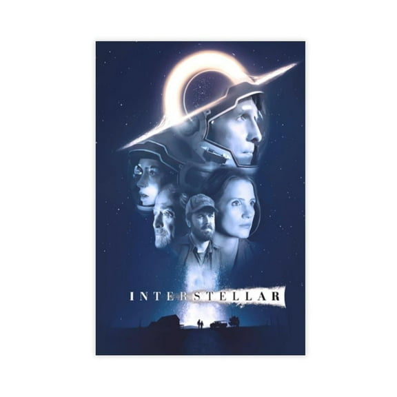 Interstellar Movie Poster (5) Canvas Poster Bedroom Decor Landscape Office Room Decor Gift