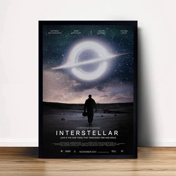 Interstellar Movie Poster, Wall Art Home Decor, Unframed Paper Poster 24x36in