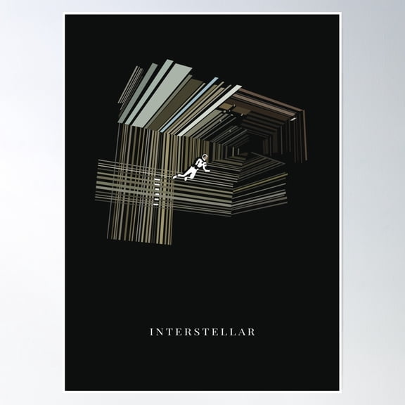 Interstellar Poster Wall Art, Modern Wall Decor, 12x18 UNFRAMED