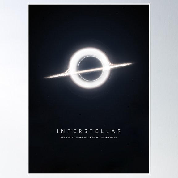Interstellar Poster Wall Art, Modern Wall Decor, 16x24 UNFRAMED