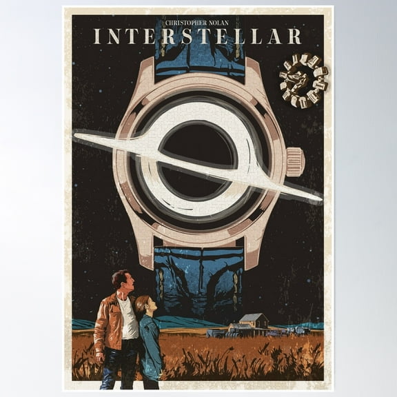 Interstellar Poster Wall Art, Modern Wall Decor, 24x36 UNFRAMED