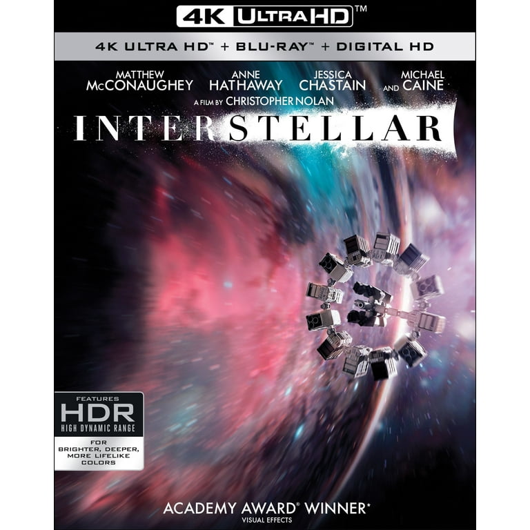 Interstellar [UHD], Science Fiction, - Walmart.com