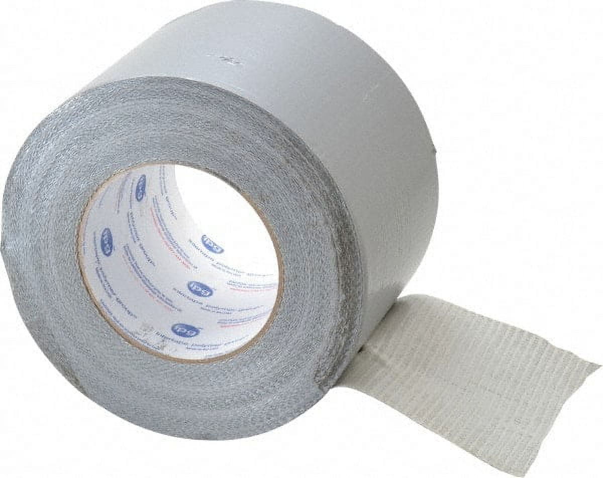 Intertape 4" x 55m Silver Duct Tape 9 mil, Rubber Adhesive