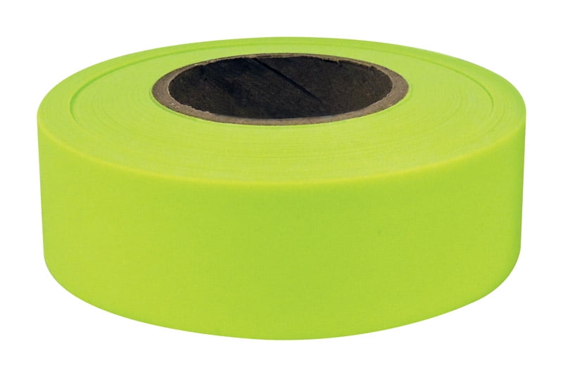 IPG 1.18 in. W X 50 yd L Flagging Ribbon Green - Walmart.com