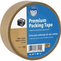 INTERTAPE POLYMER Intertape 9341 Premium Paper Carton Sealing Tape, 2" x 60 Yds