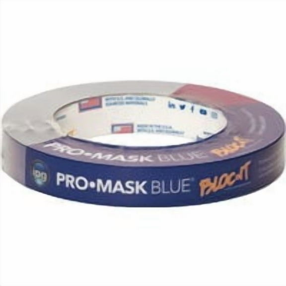 Intertape Polymer ProMask Masking Tape - Blue, 0.70 In. x 60 Yd. - 1 Roll