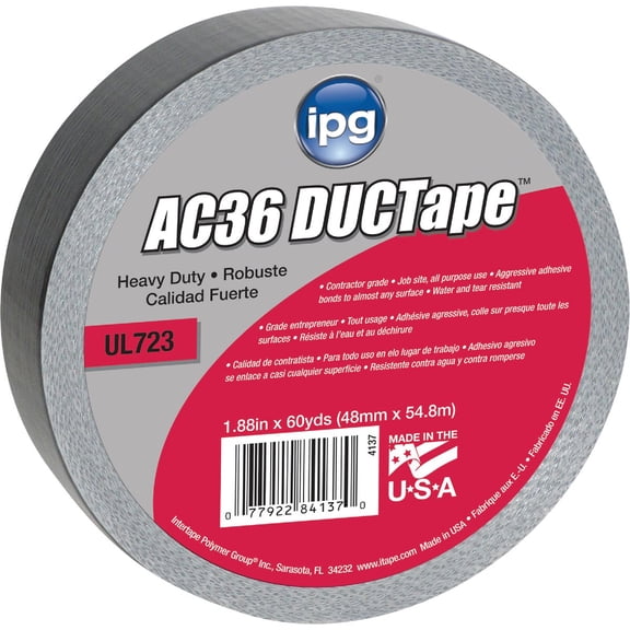 Intertape AC36 DUCTape HD Contractor Grade Duct Tape - Single Pack