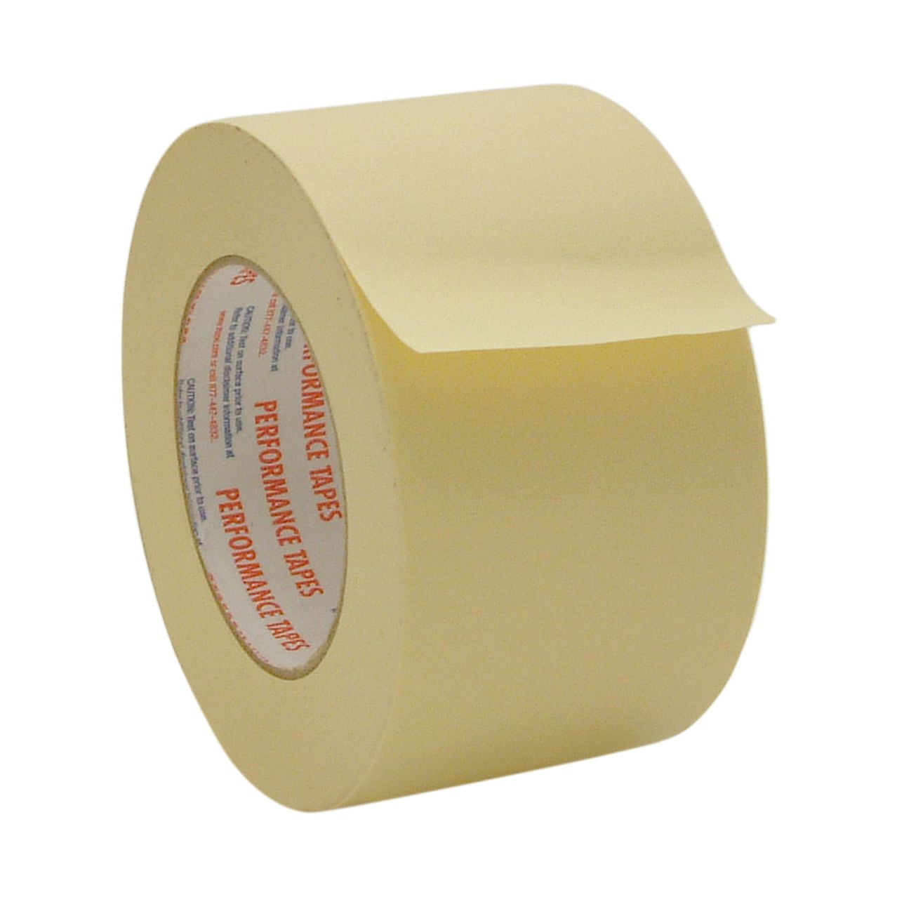 Intertape PG21 High Temperature Masking Tape 3 in x 60 yds. (Natural