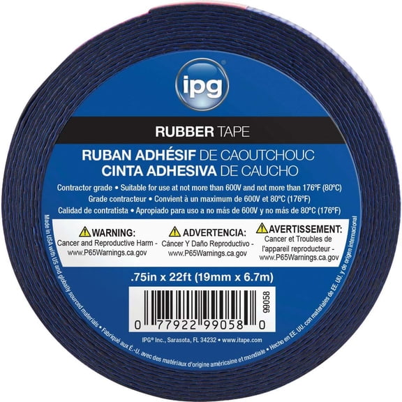 3/4X22 RUBBER ELECTRICAL TAPE